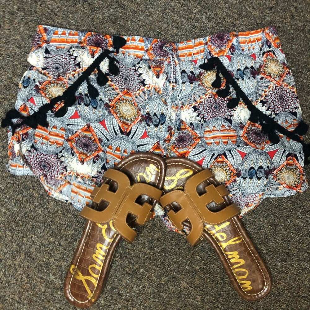 Bohemian shorts